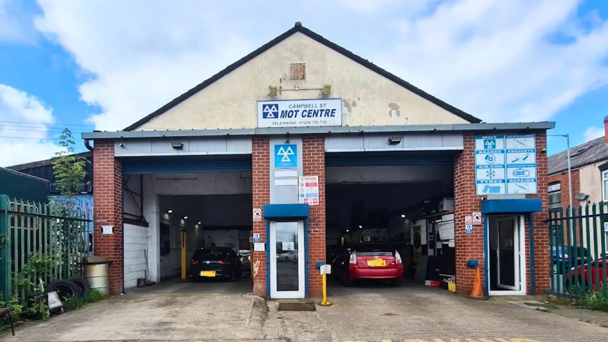 BEST MOT STATION BOLTON CAMPBELL ST FARNWORTH